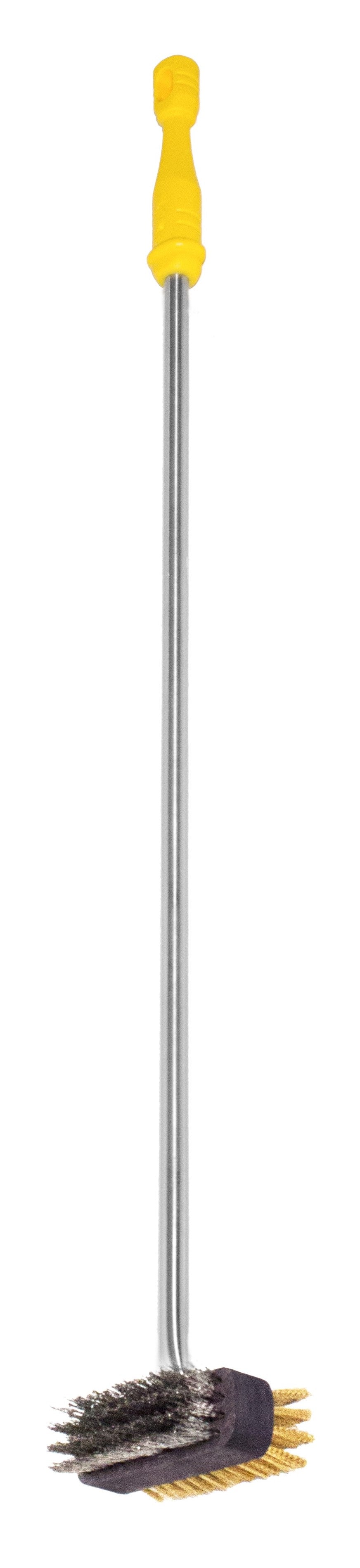 Lilly Brush Double Steel/Brass H:90cm.