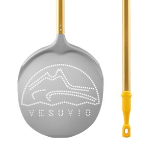 Lilly Pizza Peel Perforated "Vesuvio" Ø 33 cm. / H:170cm.