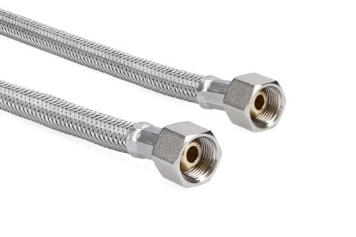 3/8 x 3/8 Braided Hose 500 mm.