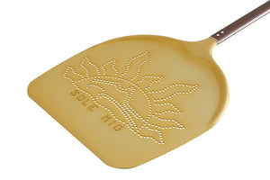 Lilly Pizza Peel Perforated "Sole Mio" Ø 33 cm. / H:170cm.