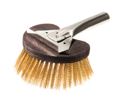 Lilly Brass Brush Half-Moon Shaped H:170cm.