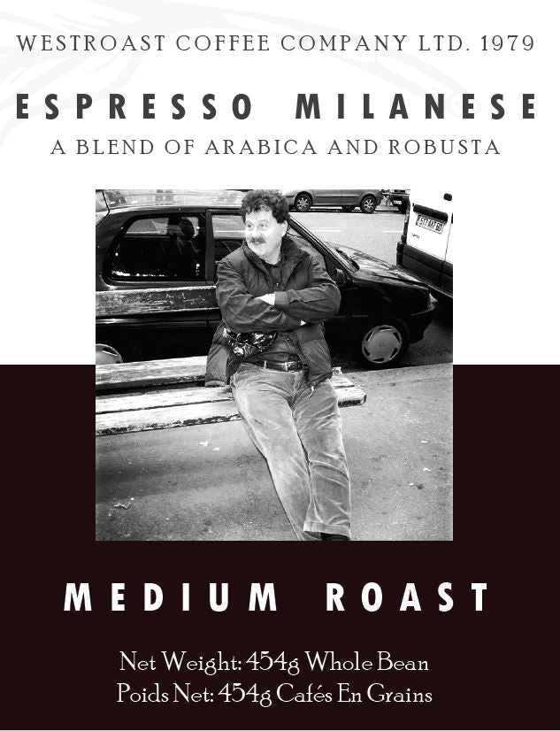 Westroast Espresso Milanese 454g.