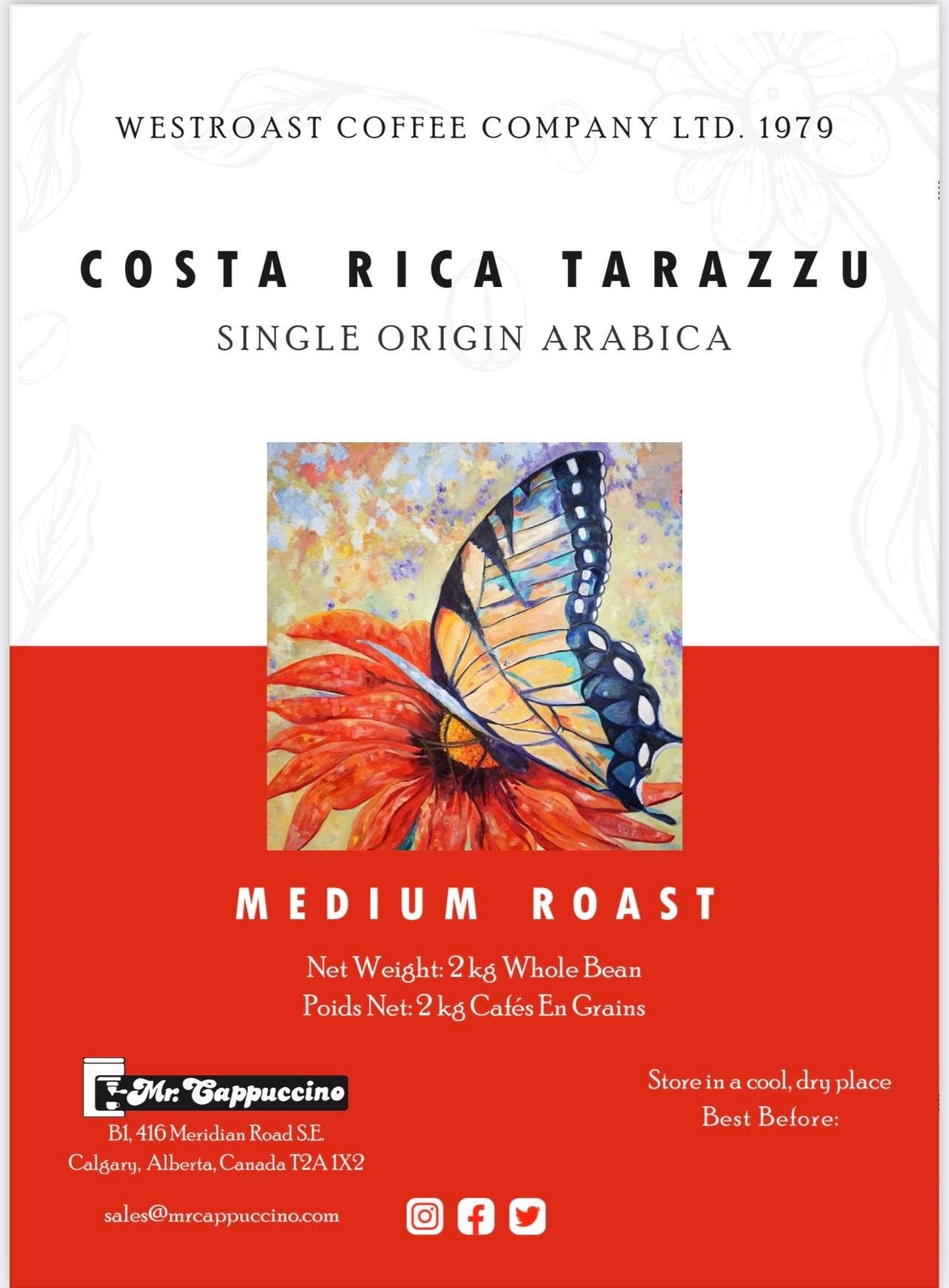Costa Rica Tarrazu Filter Coffee