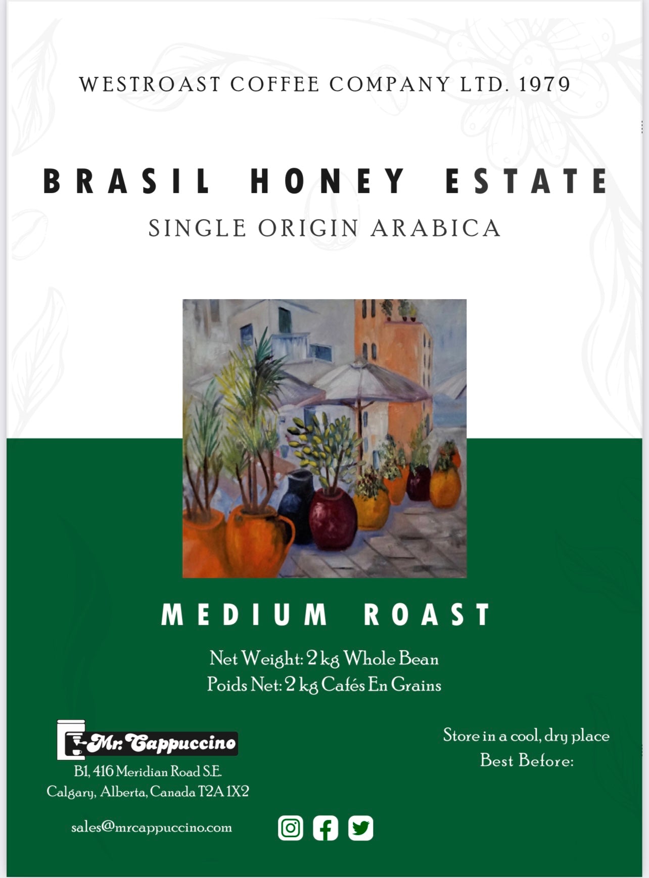 Brasil Honey Estate Filter Coffee